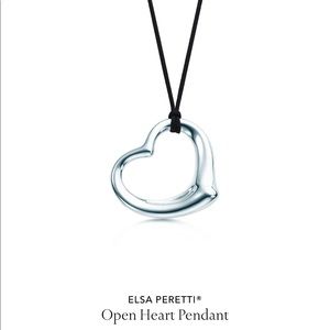 Tiffany Elsa Peretti Open Heart Pendant